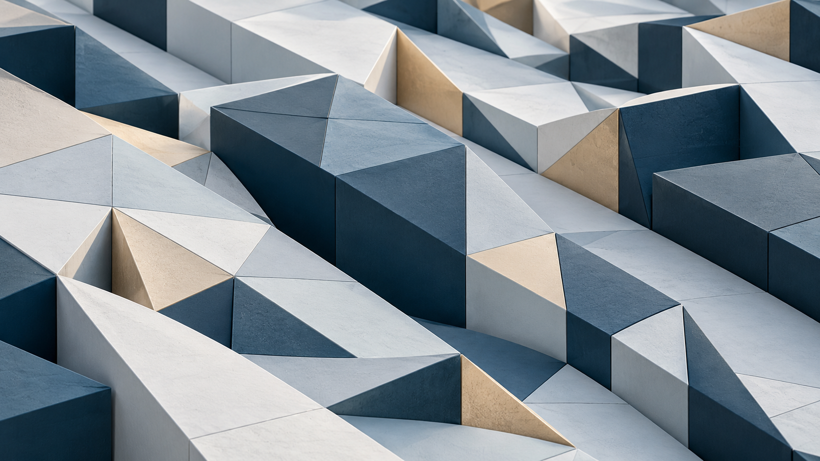 Conceptual abstract artwork representing structured data